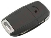 Producto Genérico - Carcasa de telemando 3 botones para KIA, con espadín plegable